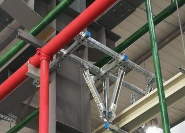 广安市该抗震支架的整体式支吊架结构协调性好